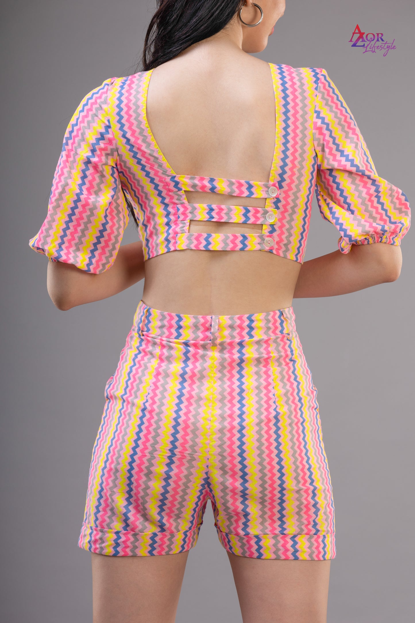 Women pink co-ord set dress