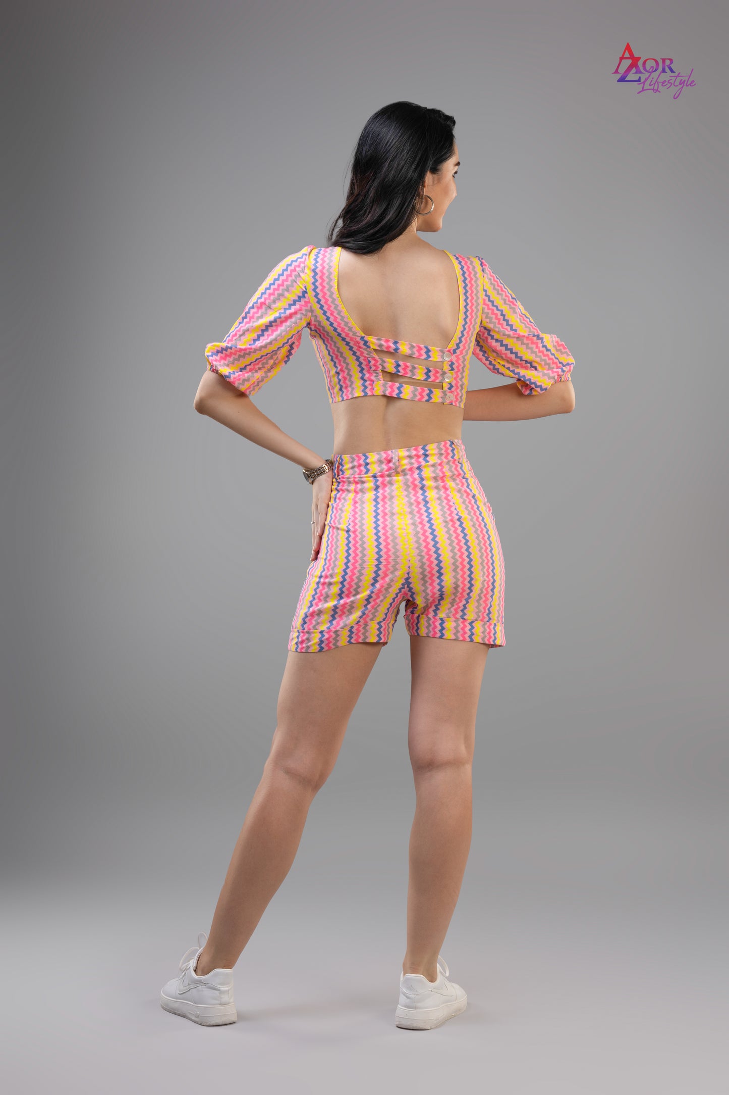 Women pink co-ord set dress