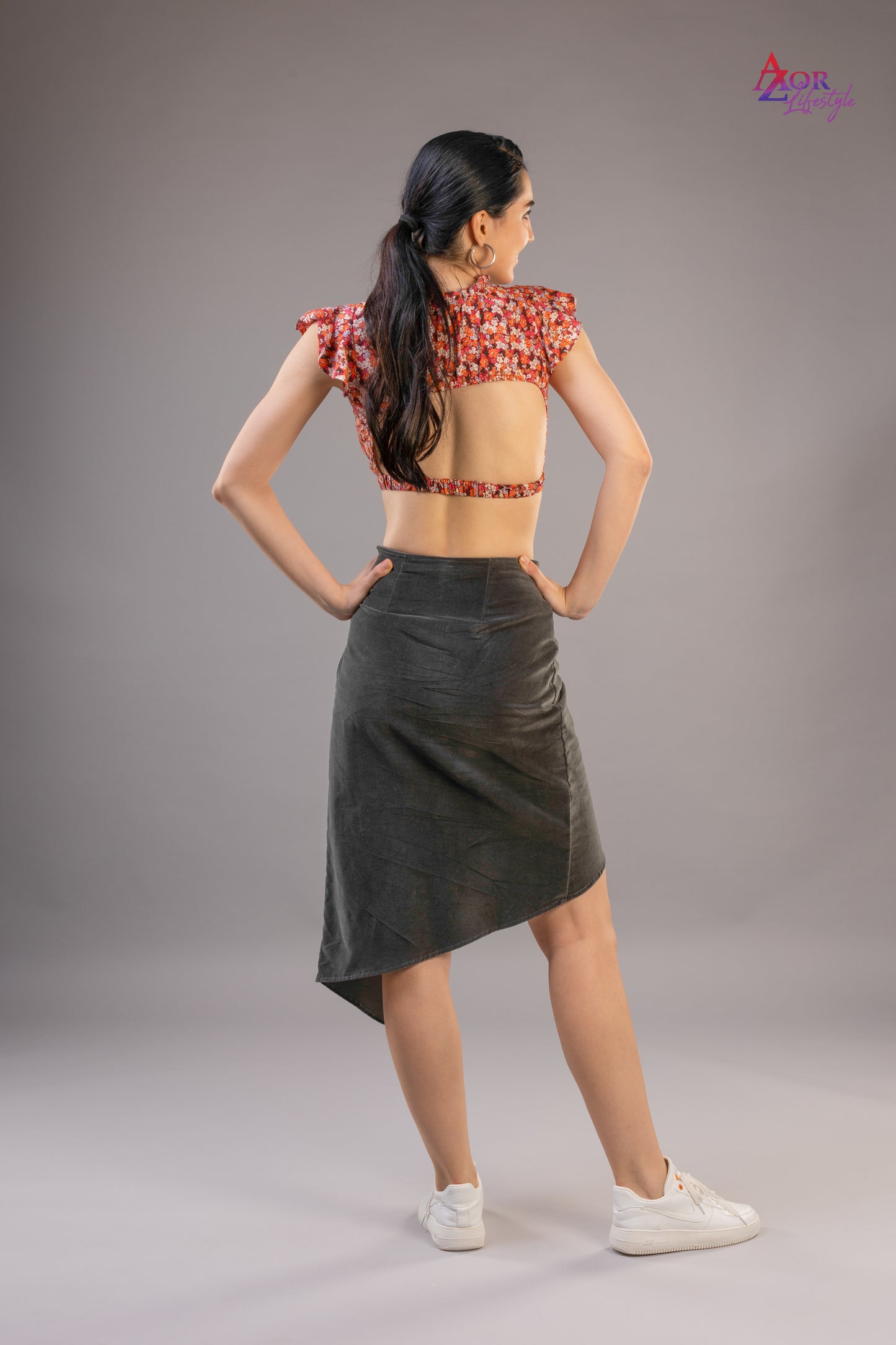 Women Grey skirt