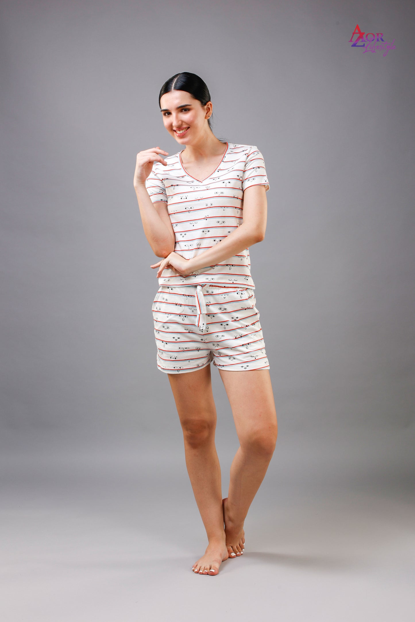 Women white nightwear