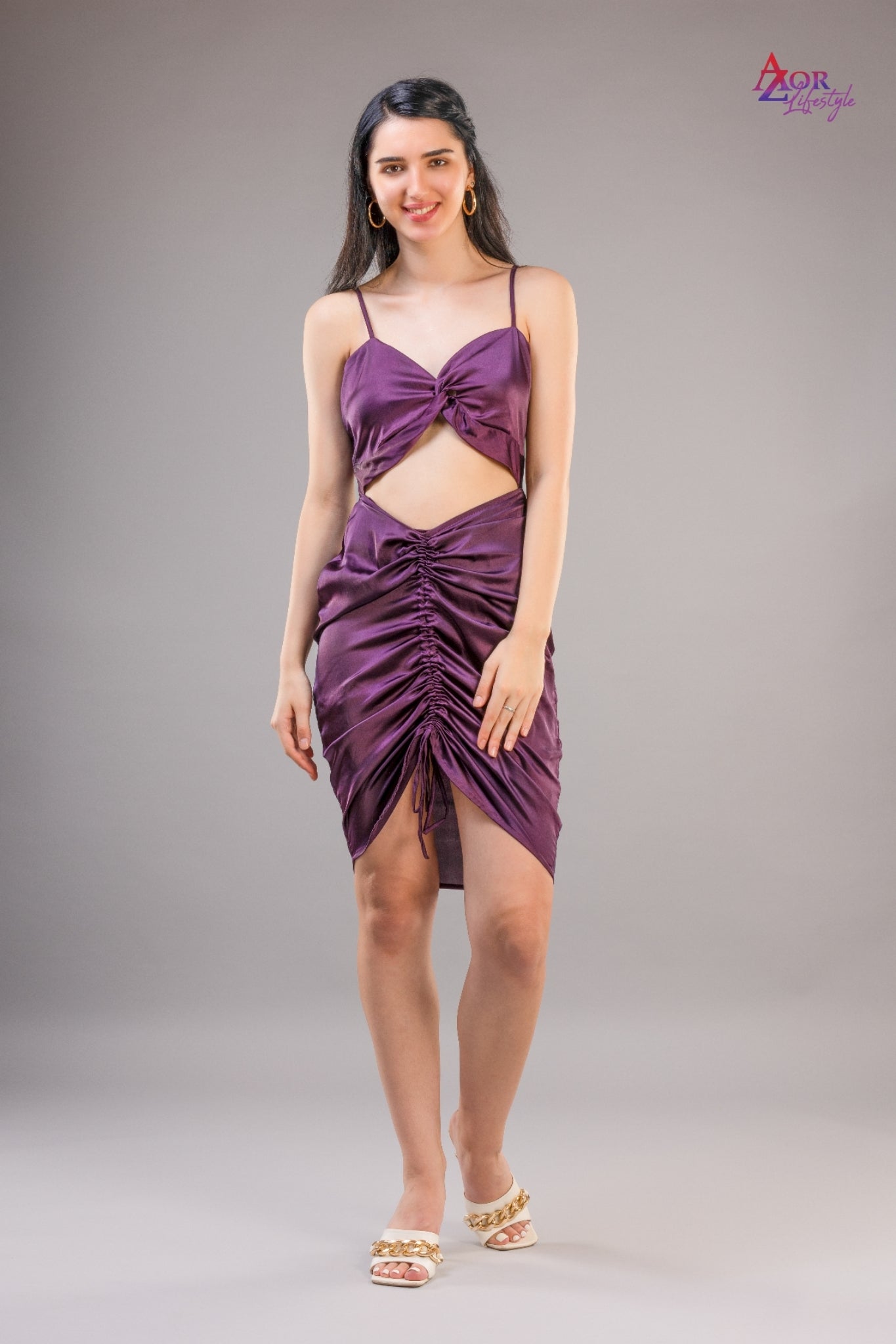 Women wine/burgundy bodycon partywear dress