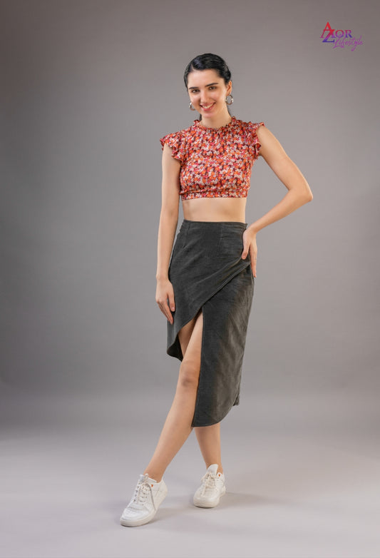 Women Grey skirt