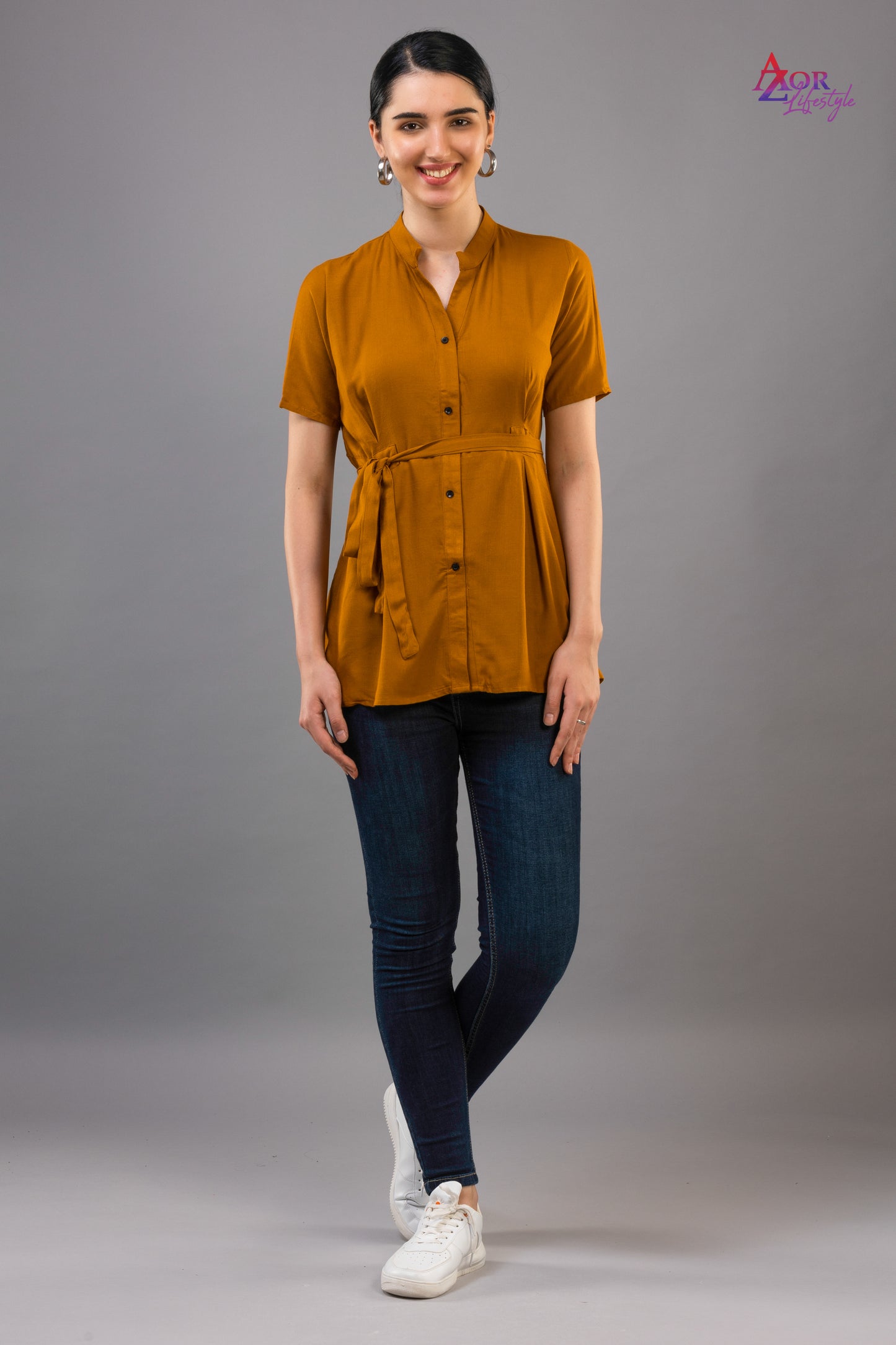 Women brown shirt/top